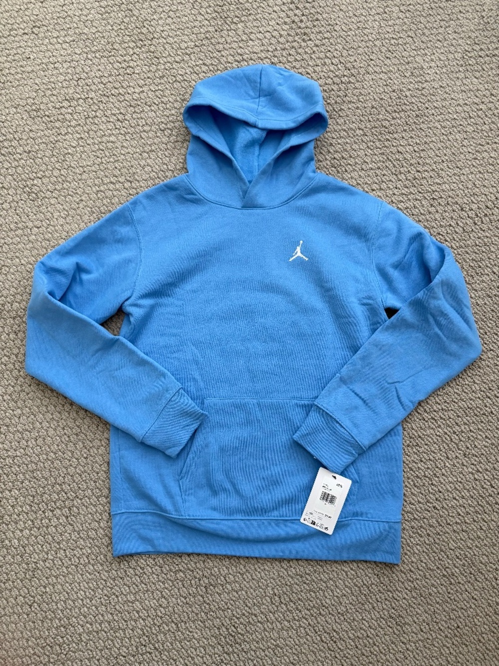Youth XL Light Blue Jordan Hoodie